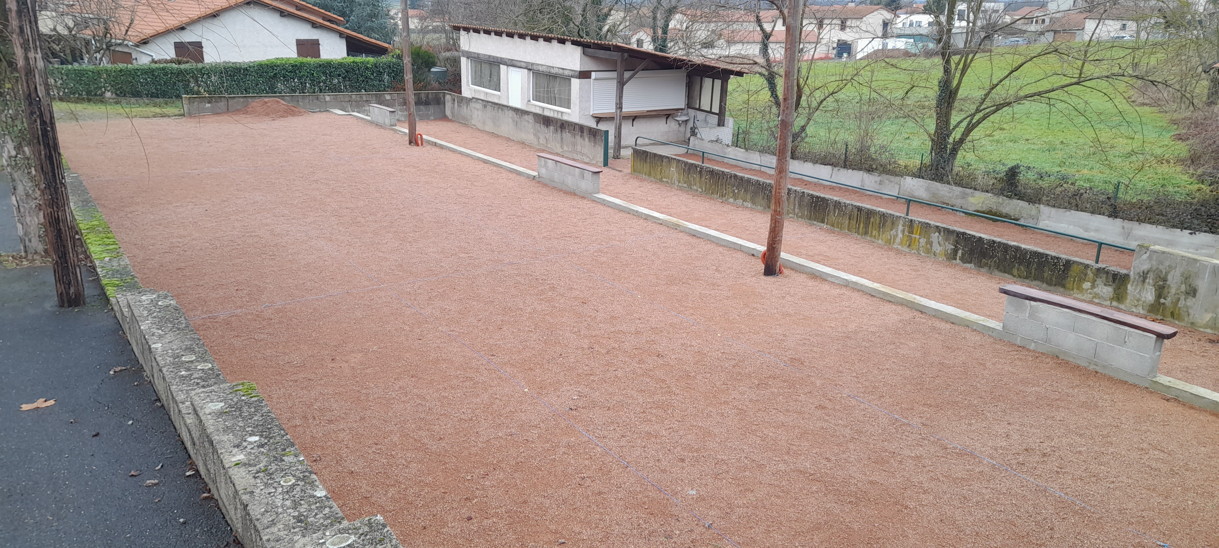 Terrain de pétanque